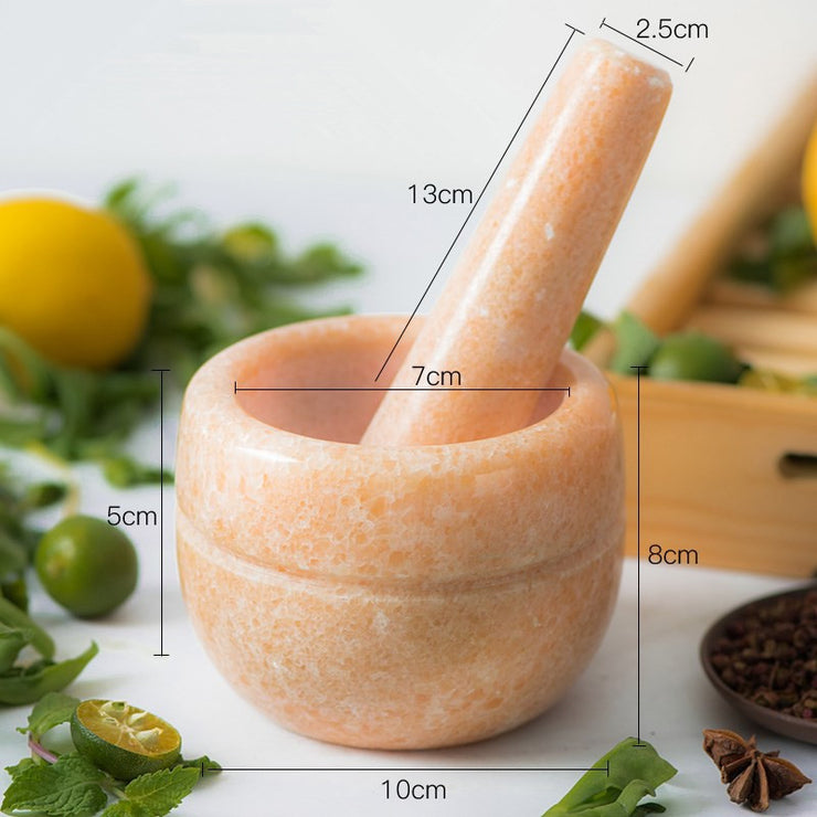 Garlic And Garlic Stone Mortar, Large, Old Fashioned, Extra-Large Mortar