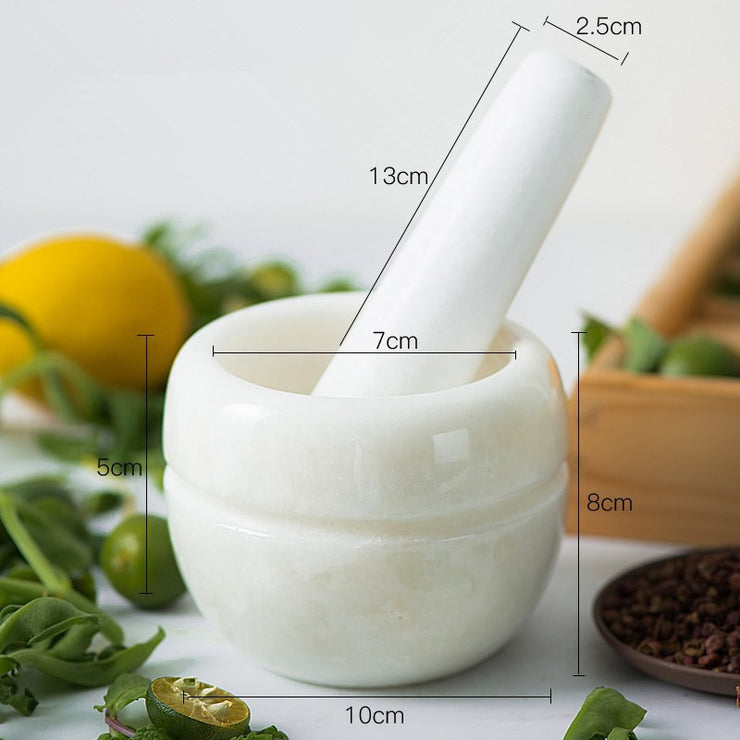 Garlic And Garlic Stone Mortar, Large, Old Fashioned, Extra-Large Mortar