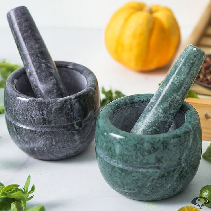 Garlic And Garlic Stone Mortar, Large, Old Fashioned, Extra-Large Mortar