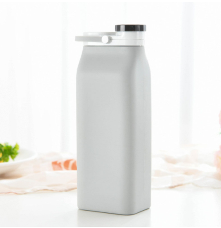 Curly Folded Milk Water Bottle