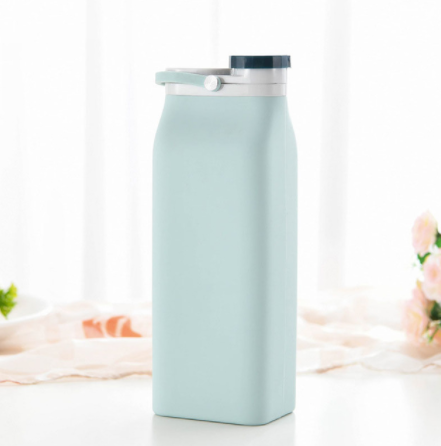 Curly Folded Milk Water Bottle