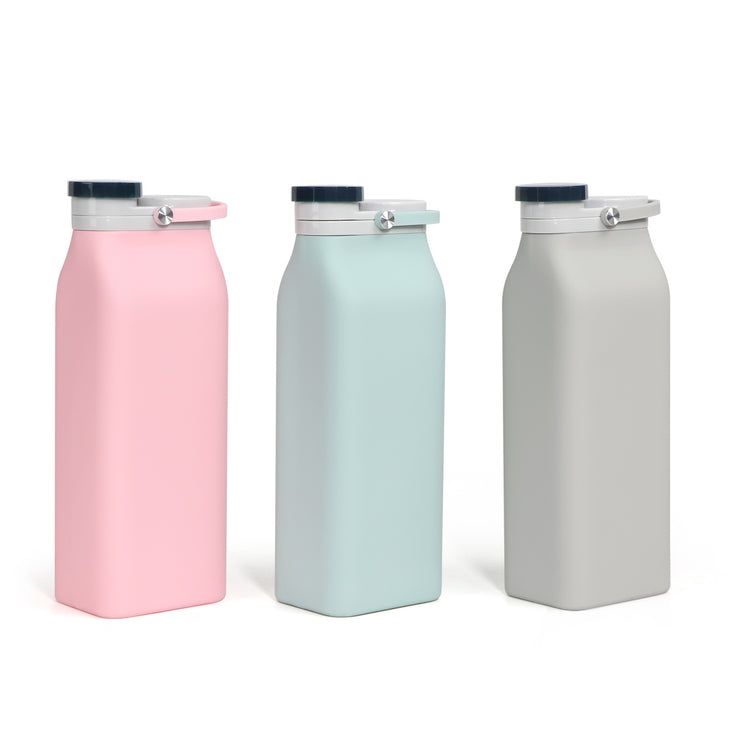 Curly Folded Milk Water Bottle