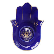Black Buddha Hand Small Tray Devil's Eye Jewelry Plate