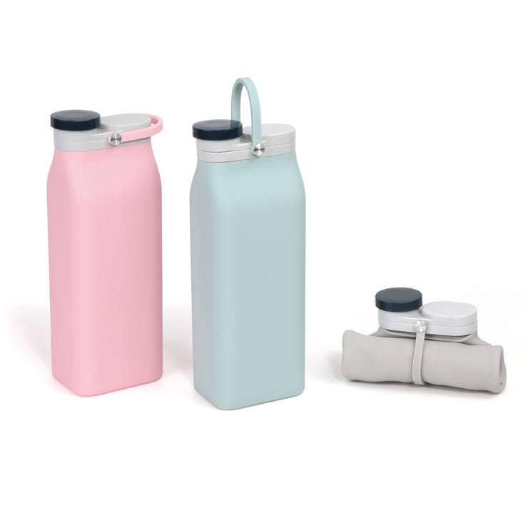 Curly Folded Milk Water Bottle