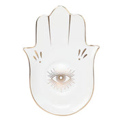 Black Buddha Hand Small Tray Devil's Eye Jewelry Plate